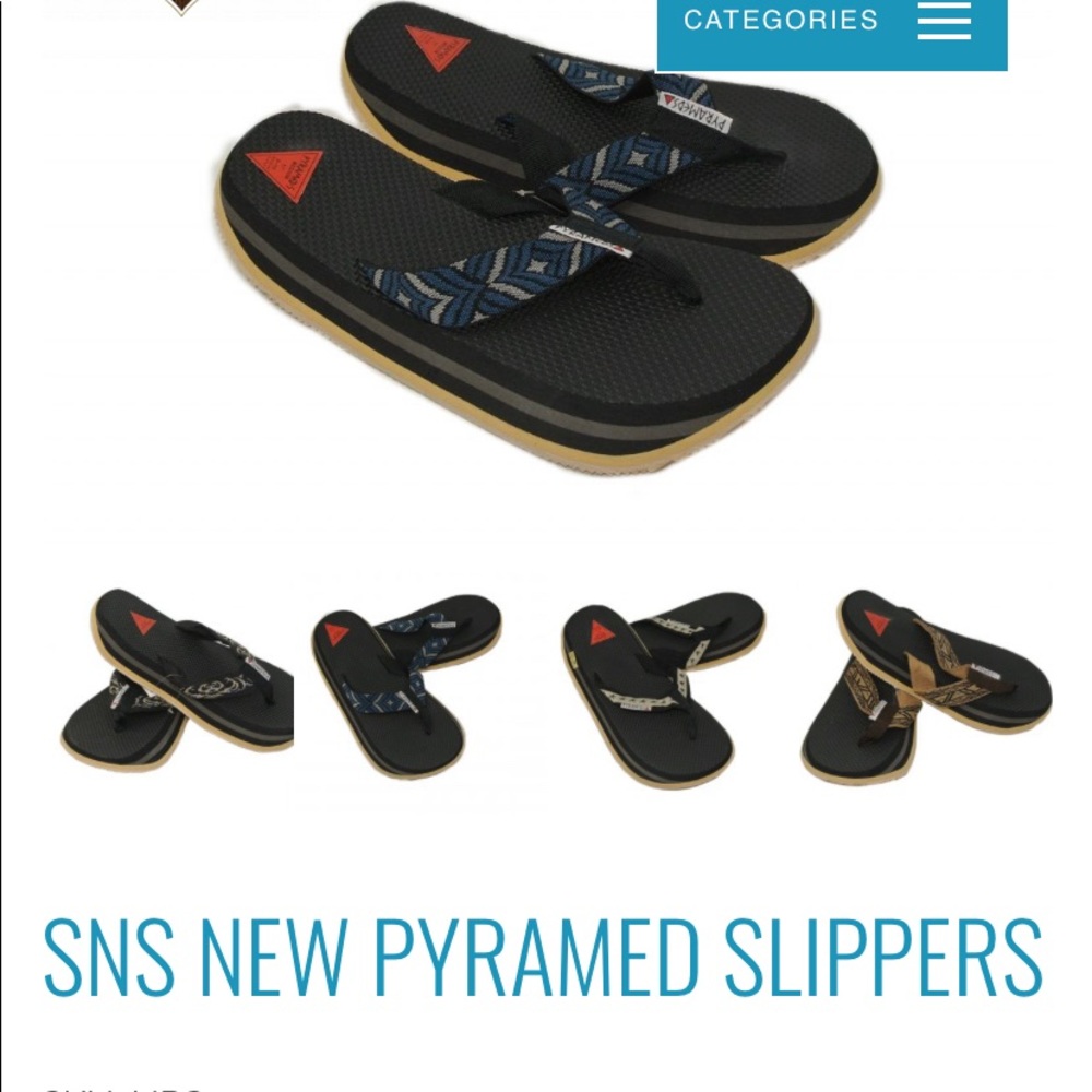 Beach Slippah - unique in design specific to walking on sand and not sinking.